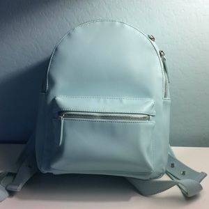 FOREVER 21 LIGHT BLUE MINI BACKPACK